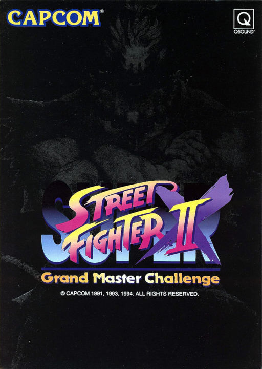 Super Street Fighter II X - grand master challenge (super street fighter 2 X 940223 Japan rent version) Game Cover